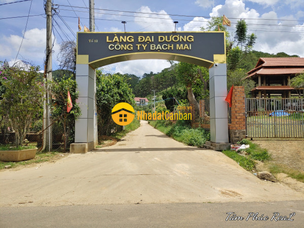 Bán 3.690m2 đất thổ cư khu biệt thự víp chuần vùng ven đà lạt.9 triệu 1m2